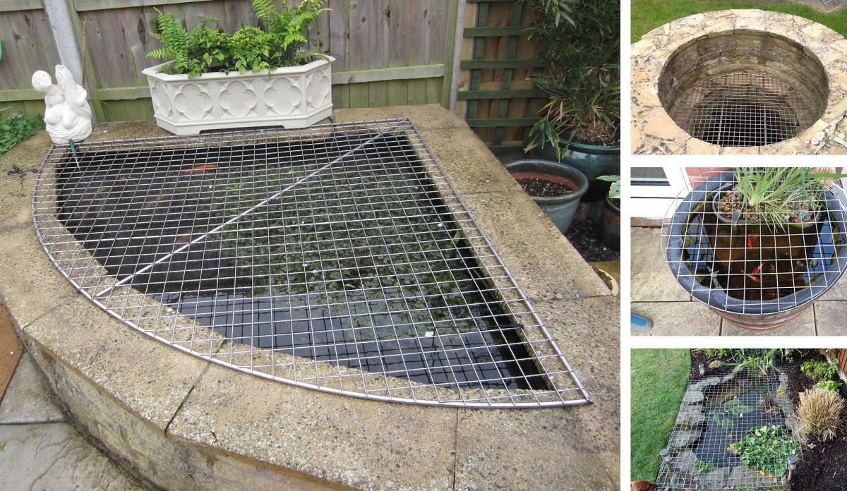 Metal Mesh Pond Cover Wire Mesh Fabrications Ltd